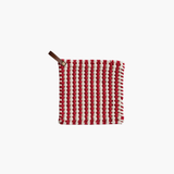 Xmas Pot Holder with Leather Loop