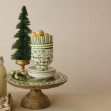Holiday Footed Bowl