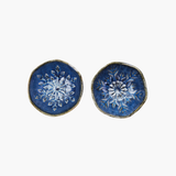 Blue Snowflake Bowl