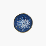 Blue Snowflake Bowl