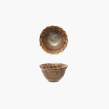 Earthy Scalloped Bowl