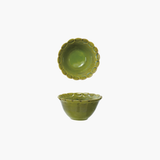 Earthy Scalloped Bowl
