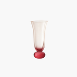Pink Fluted Glass
