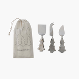 Tree Shaped Cheese Knives