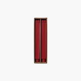 Red Gift Box Tapers 10"