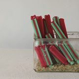 Red Gift Box Tapers 10"