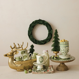 Green + White Holiday Dish