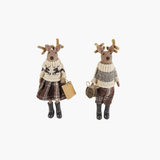 Deer in Winter Clothes