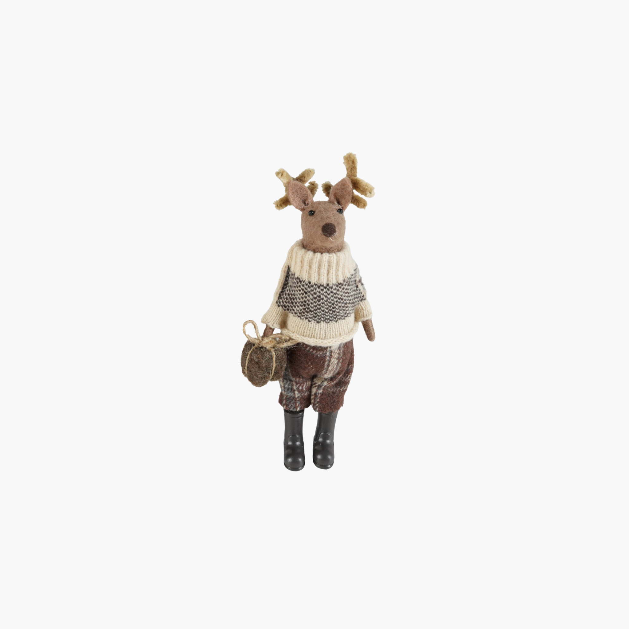 Deer in Winter Clothes