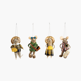 Tourist Mouse Ornament