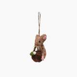 Sweet Treat Felt Mouse Ornament