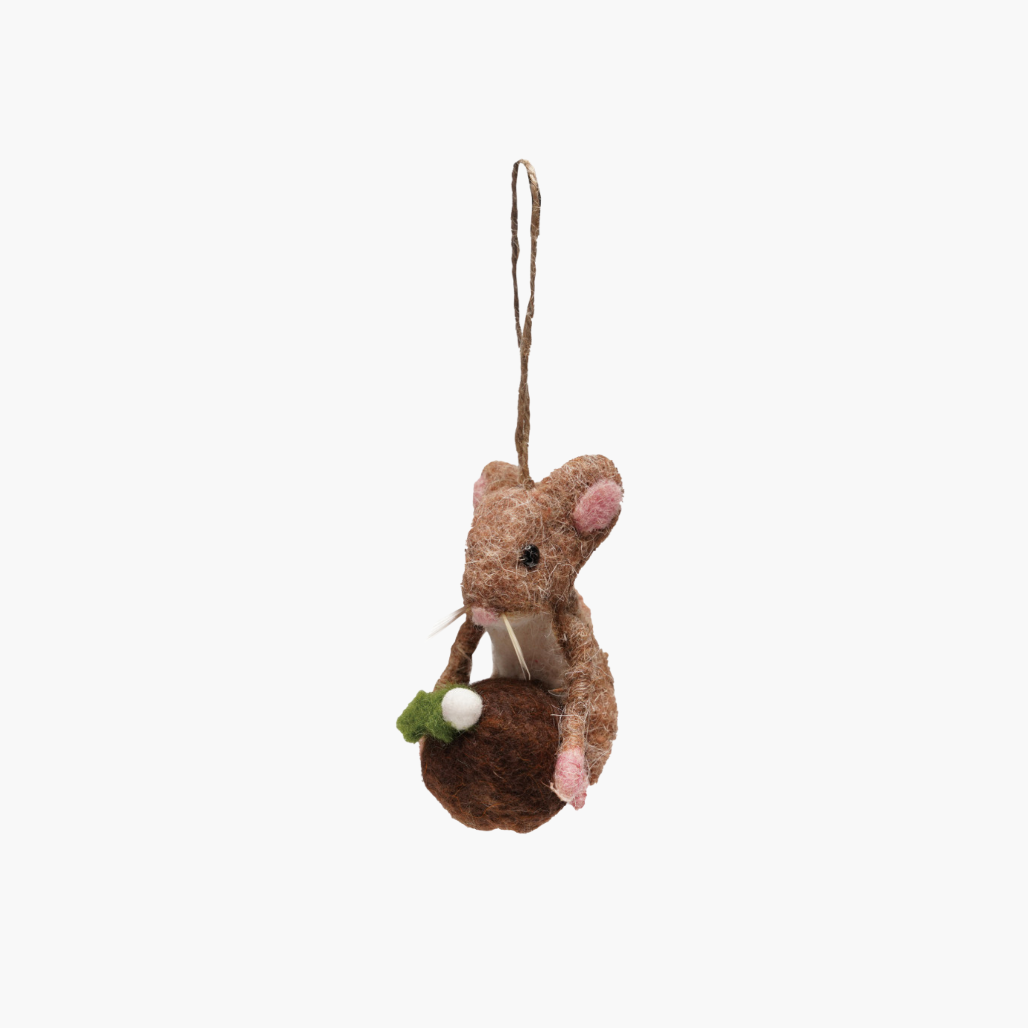 Sweet Treat Felt Mouse Ornament