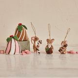 Sweet Treat Felt Mouse Ornament
