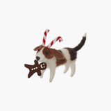 Beagle w/Gingerbread Man