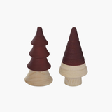 Burgundy Wood Tree