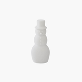 White Flocked Snowman
