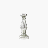 Silver Mercury Glass Candleholders