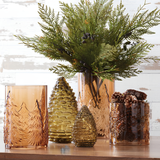 Amber Glass Vessel