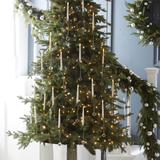 LED Candle w Hanging Pendant Ornament