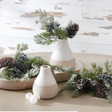 Frosted White Mini Ornaments