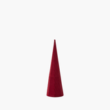 Burgundy Velvet Cone Trees