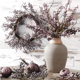 Frosted Burgundy Berry Stem