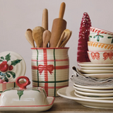 Holly Butter Dish