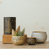 Black + Gold Holiday Hurricane