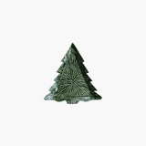 Green Metal Tree Shaped Trays