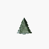 Green Metal Tree Shaped Trays