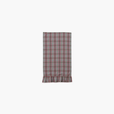 Holiday Plaid Towel with Ruffle