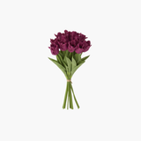 Fuchsia Parrot Tulips Real Touch