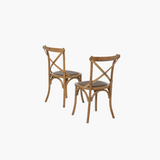 Cross Back Dining Chair