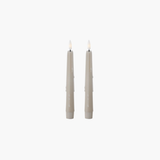 Taupe Drip Taper LED 8"