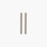 Taupe Spiral Taper LED 9.75"