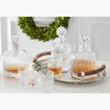 Etched Glass Decanter