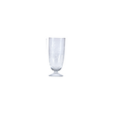 8 oz. Hand-Blown Stemmed Drinking Glass, 4 Styles