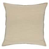 Black 22x22 Leather Pillow
