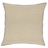 Cocoa Leather 22x22 Pillow