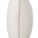 Ivory Velvet 22x22 Pillow