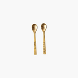 Spoons Gold Salt Pepper