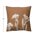 Pillow Caramel Floral