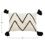 Pillow Tufted Chevron