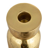 Taper Holder Hammered Gold