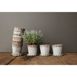 Planter Galvanized w Tray