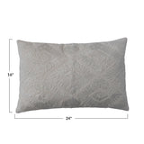 Pillow Cream Chambray