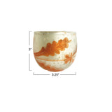 Fall Mercury Glass Votive