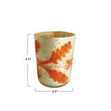 Fall Mercury Glass Votive